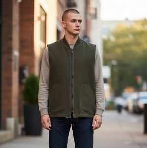 Filson Vintage XL Moleskin Cloth Zip Vest Style 151. A Rugged Heritage Piece